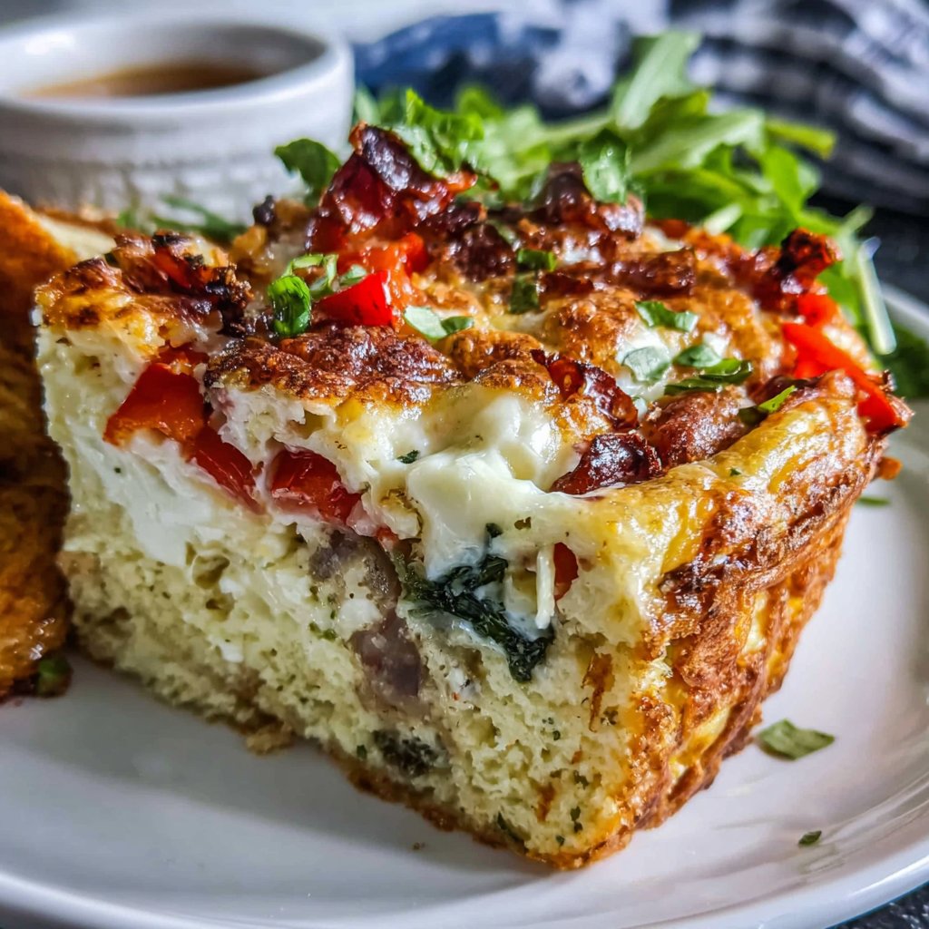 Egg and Veggie Breakfast Bake