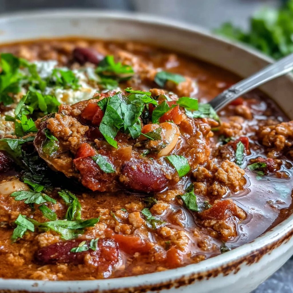 Spicy Turkey Chili Recipe