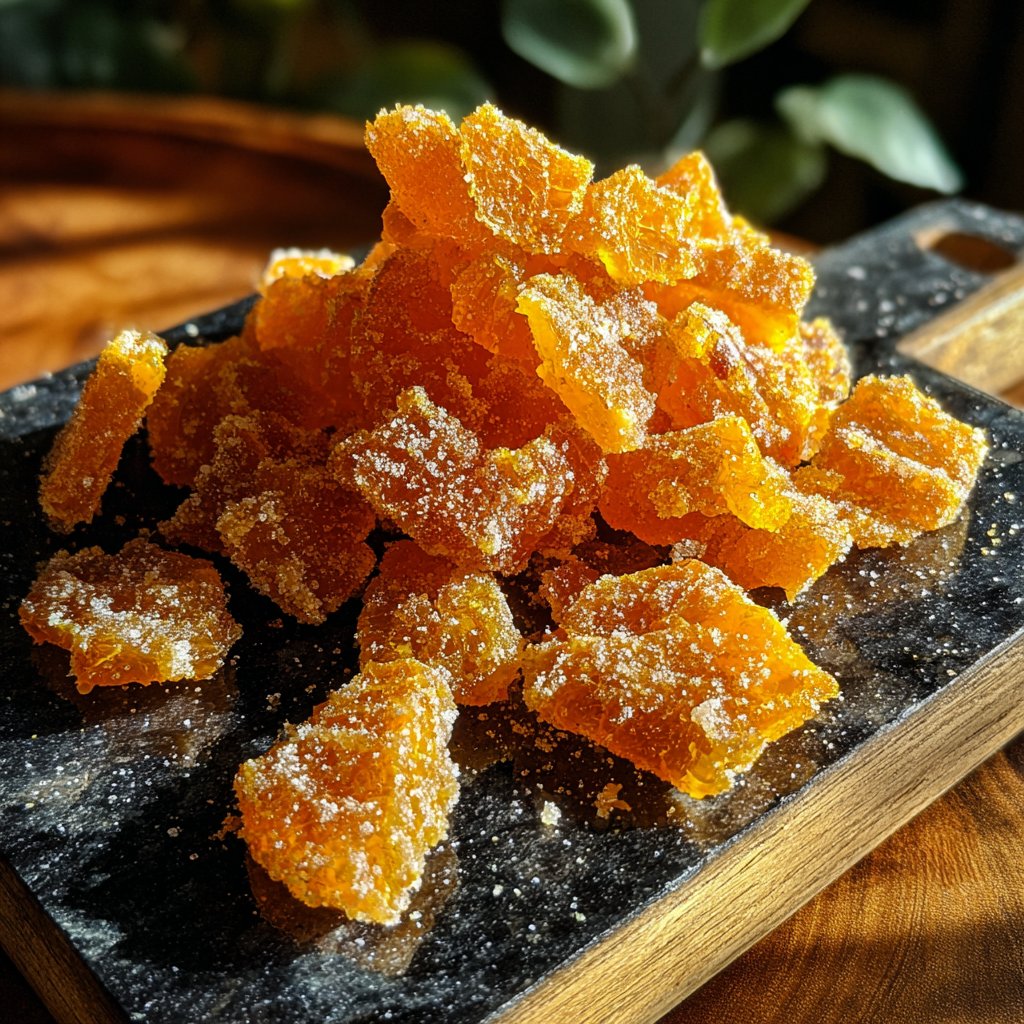Candied Orange Peel Bites