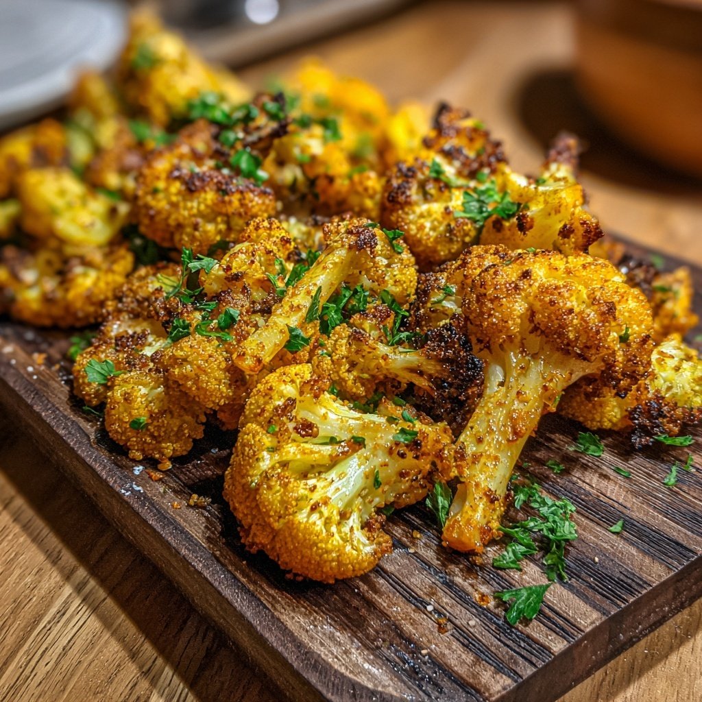Smoky Paprika Roasted Cauliflower
